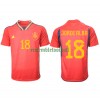 Maillot de Supporter Espagne Jordi Alba 18 Domicile Coupe du Monde 2022 Pour Homme